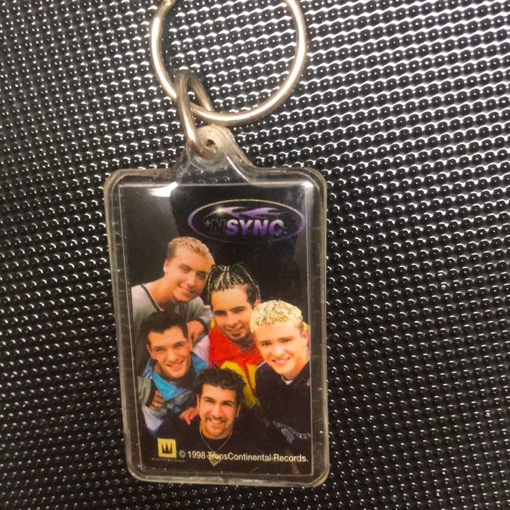 Vintage 90s *NSYNC Keychain